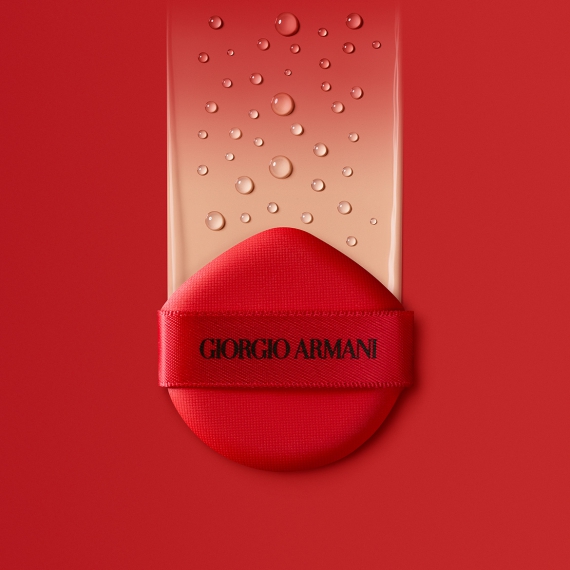 Armani red cushion best sale